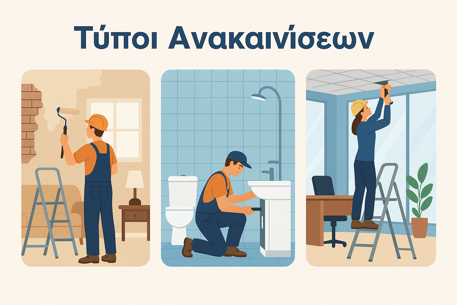 Τύποι Ανακαινίσεων